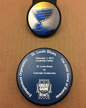 Personalized Hockey Pucks